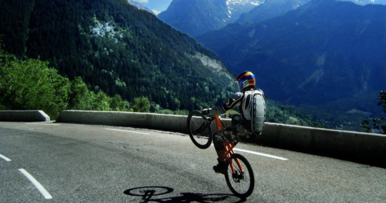 best place to go mountain biking in the French alps