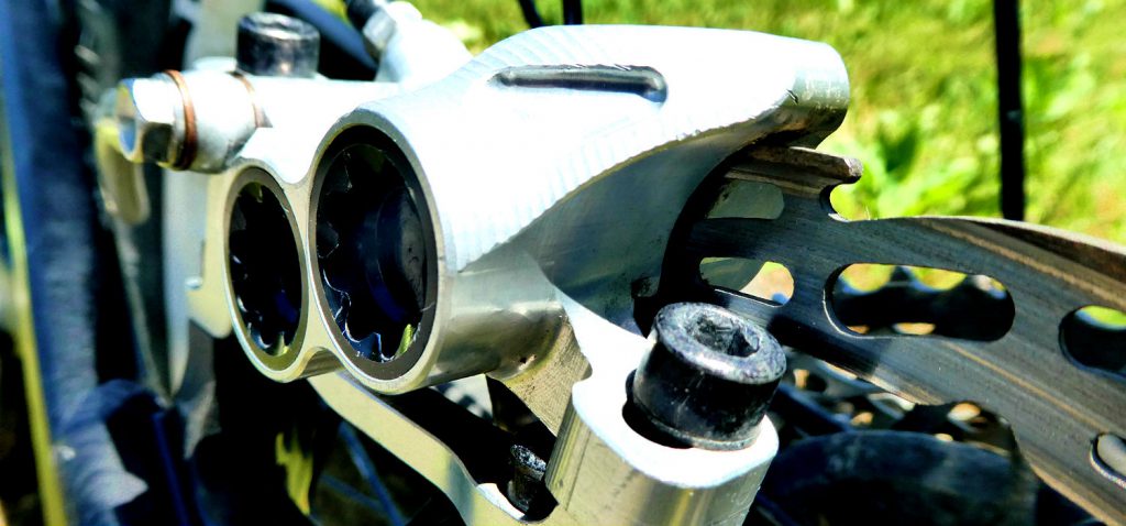 how to fix front brakes on a mountain bike