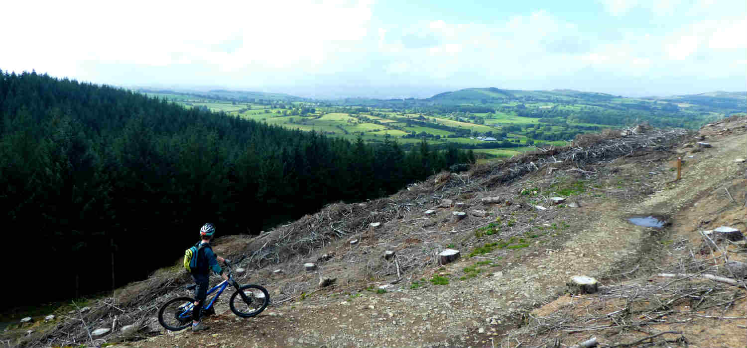 mountain bike north Wales