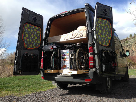 mtb van storage