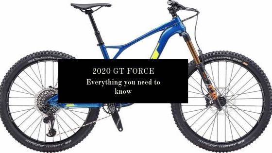 gt force full suspension mountain bike