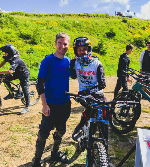 Mountain Biking In Morzine 2020 - Tom and Myriam