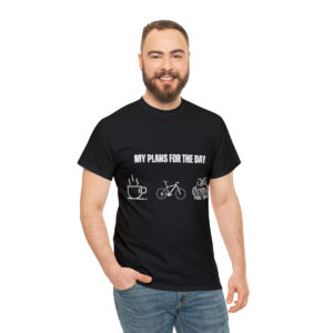 My Plans For The Day Mountain Bike T-Shirt