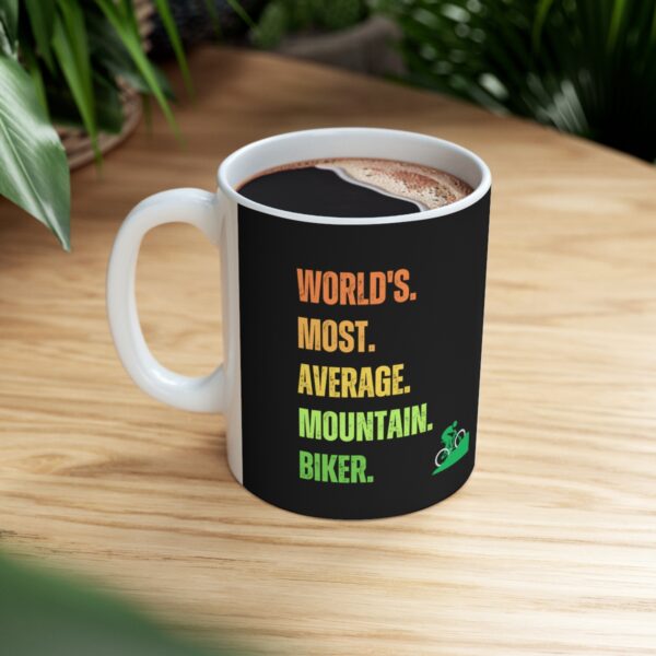 World's Most Average Mountain Biker Mug