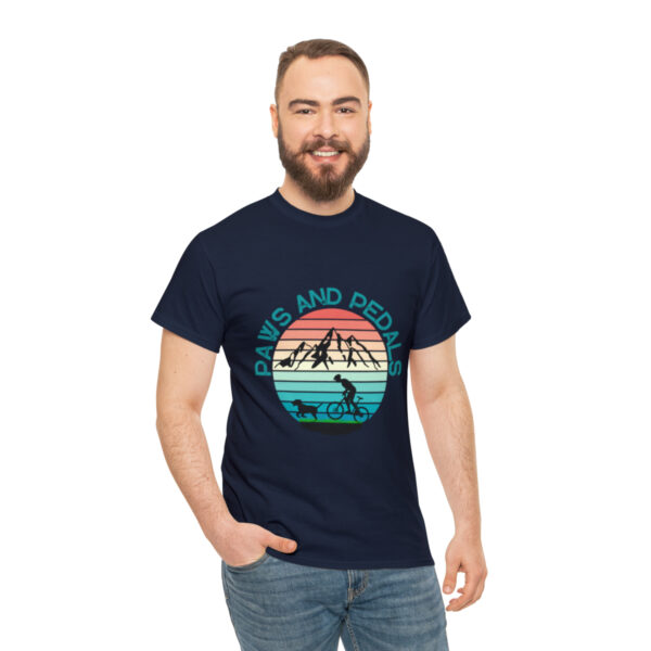 Paws And Pedals Mountain Bike T-Shirt