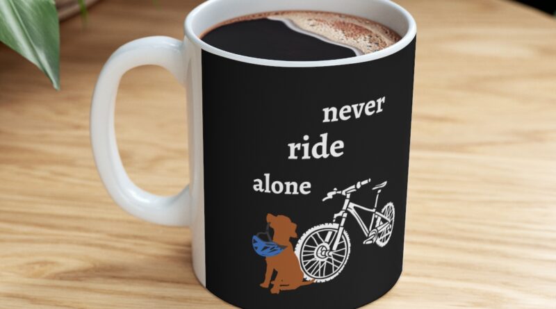 Never Ride Alone Coffee Mug