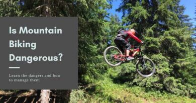 Is mountain biking dangerous? - BIke jump